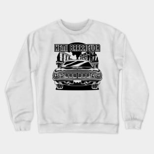 Hemi Cuda (Black Print) Crewneck Sweatshirt